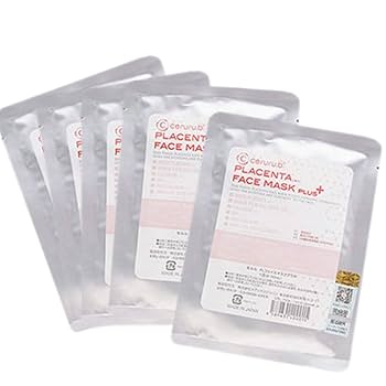 ceruru.b PLACENTA FACE MASK PLUS 5枚x5セット Amazon | ceruru.b PLACENTA FACE MASK PLUS セルル プラセンタ